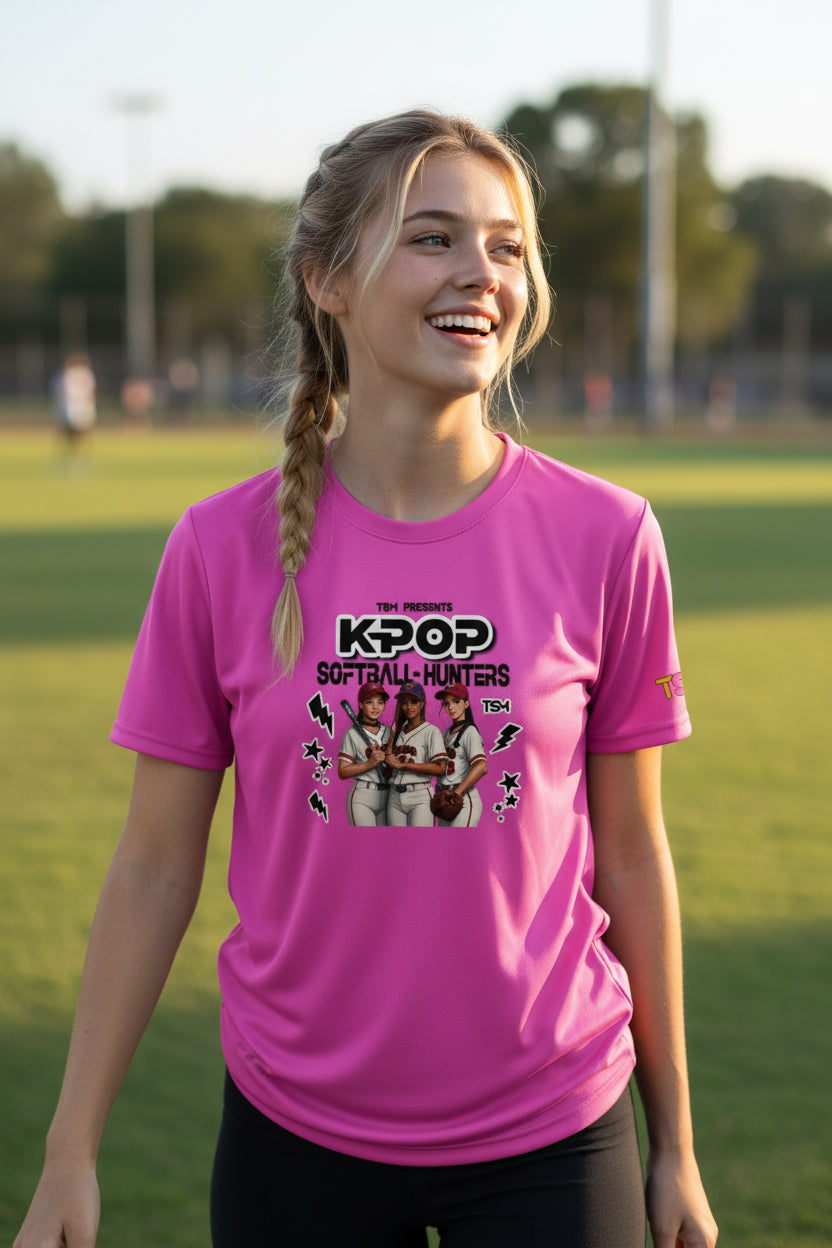 K-Pop Softball Hunters Tee