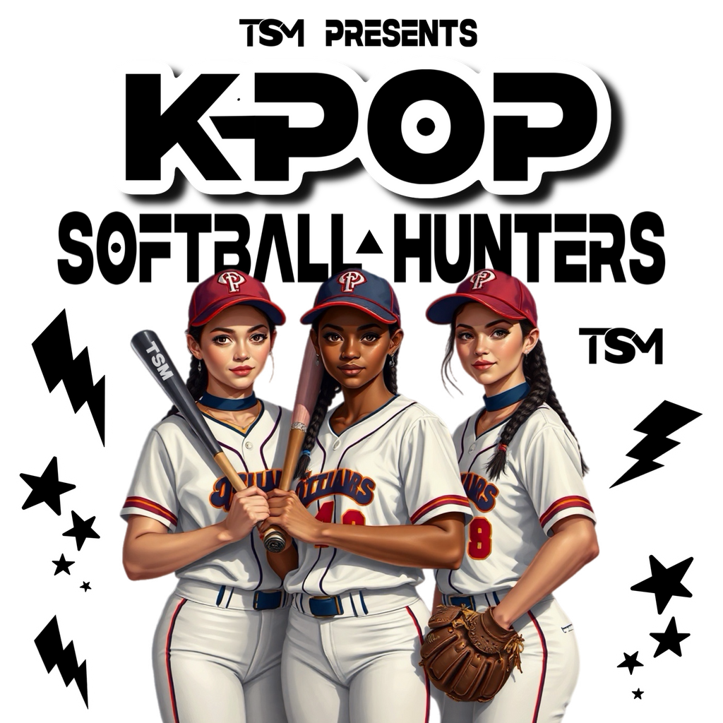 K-Pop Softball Hunters Tee