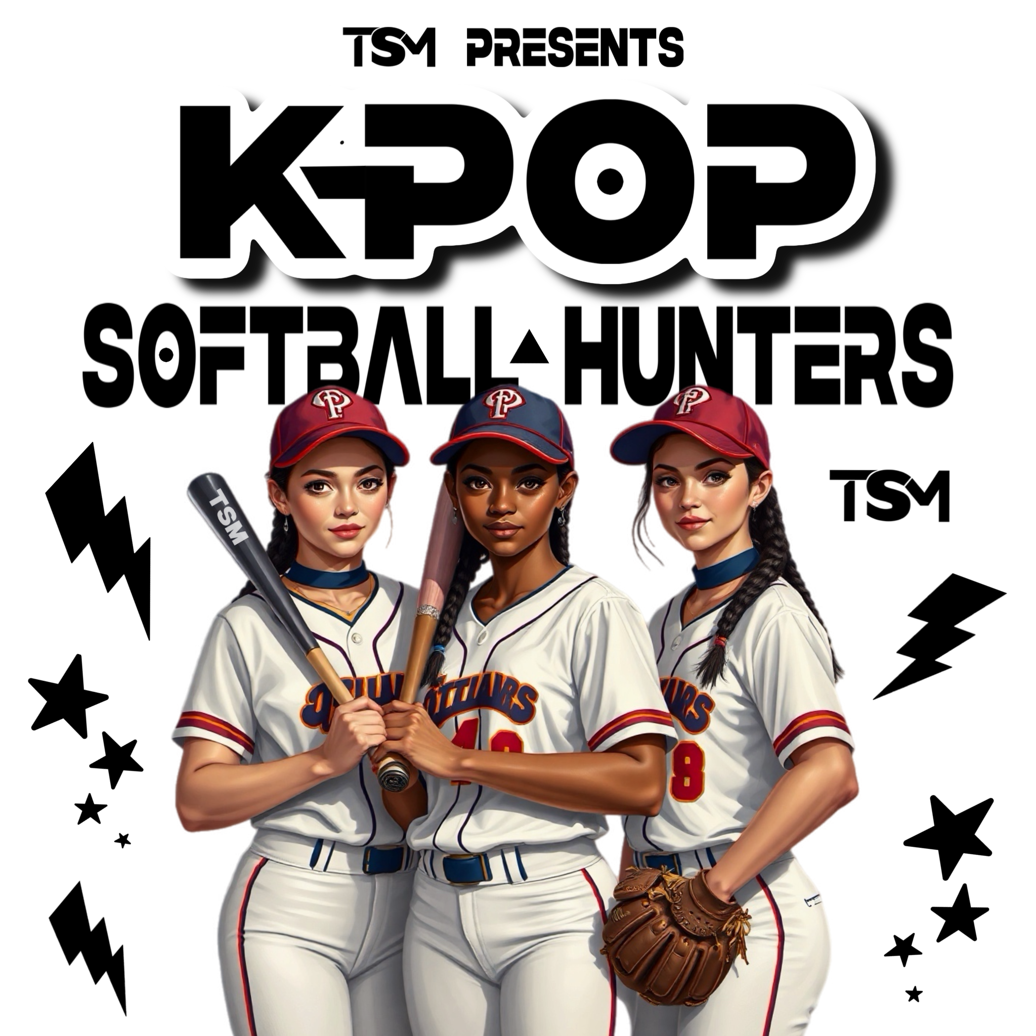 K-Pop Softball Hunters Tee