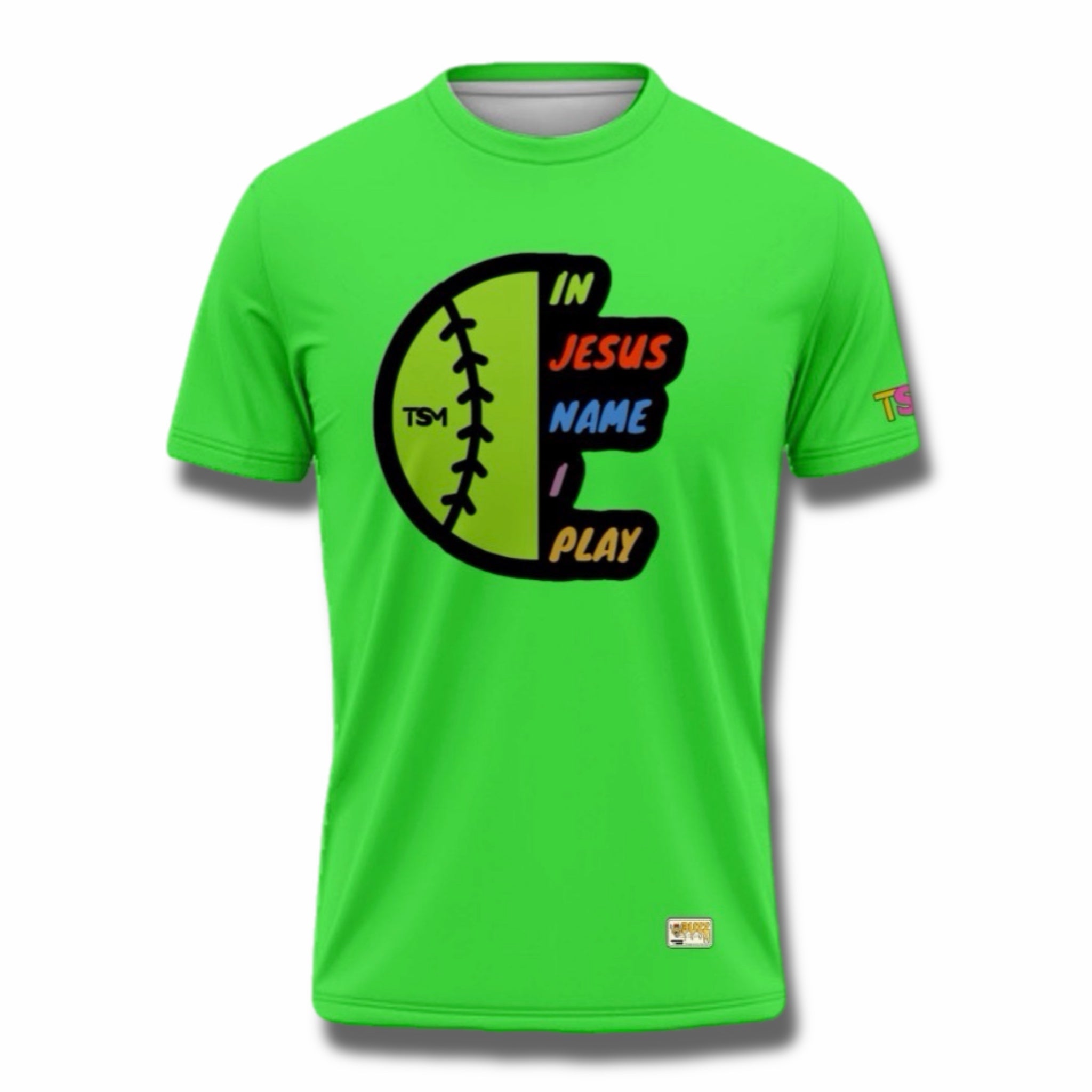 In Jesus Name I Play Tee