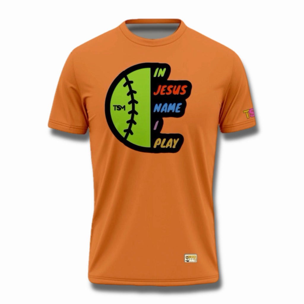 In Jesus Name I Play Tee