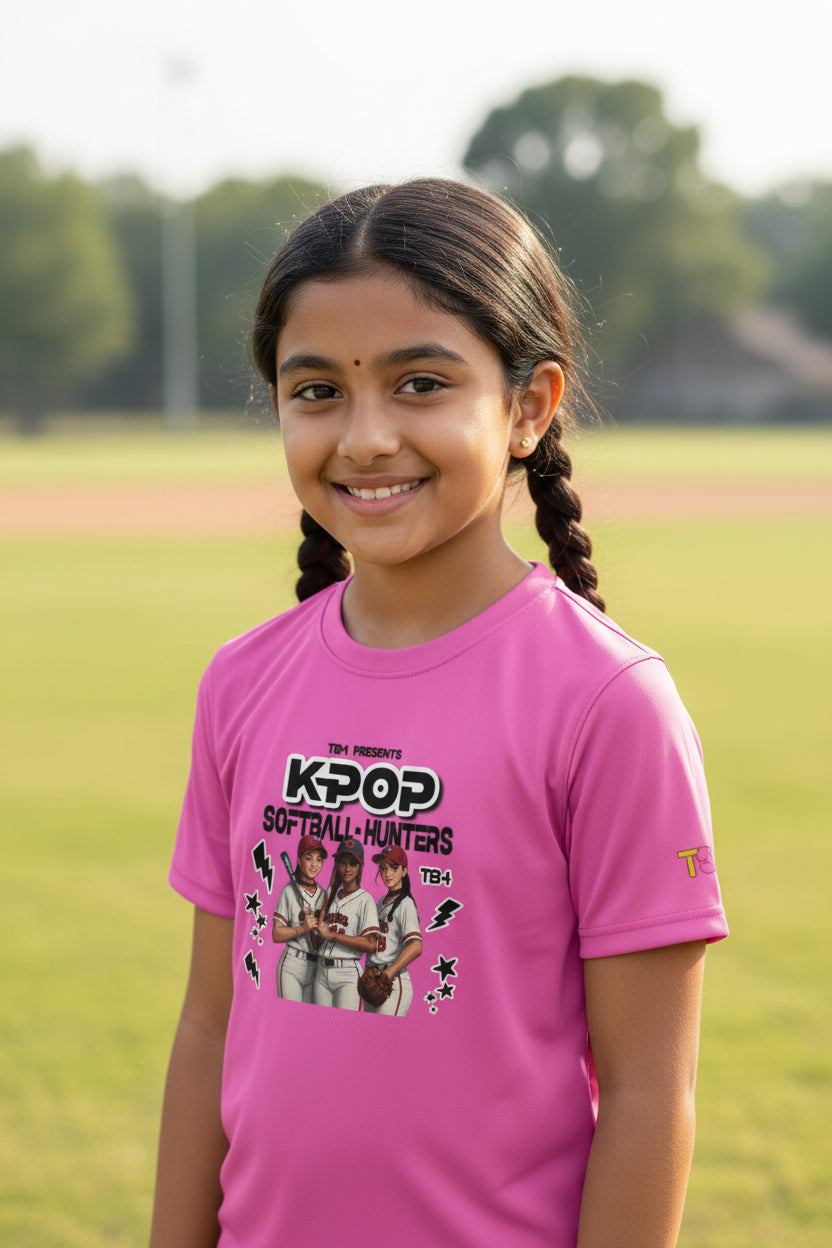 K-Pop Softball Hunters Tee